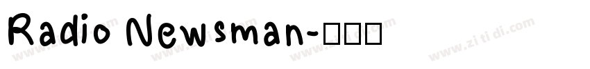 Radio Newsman字体转换